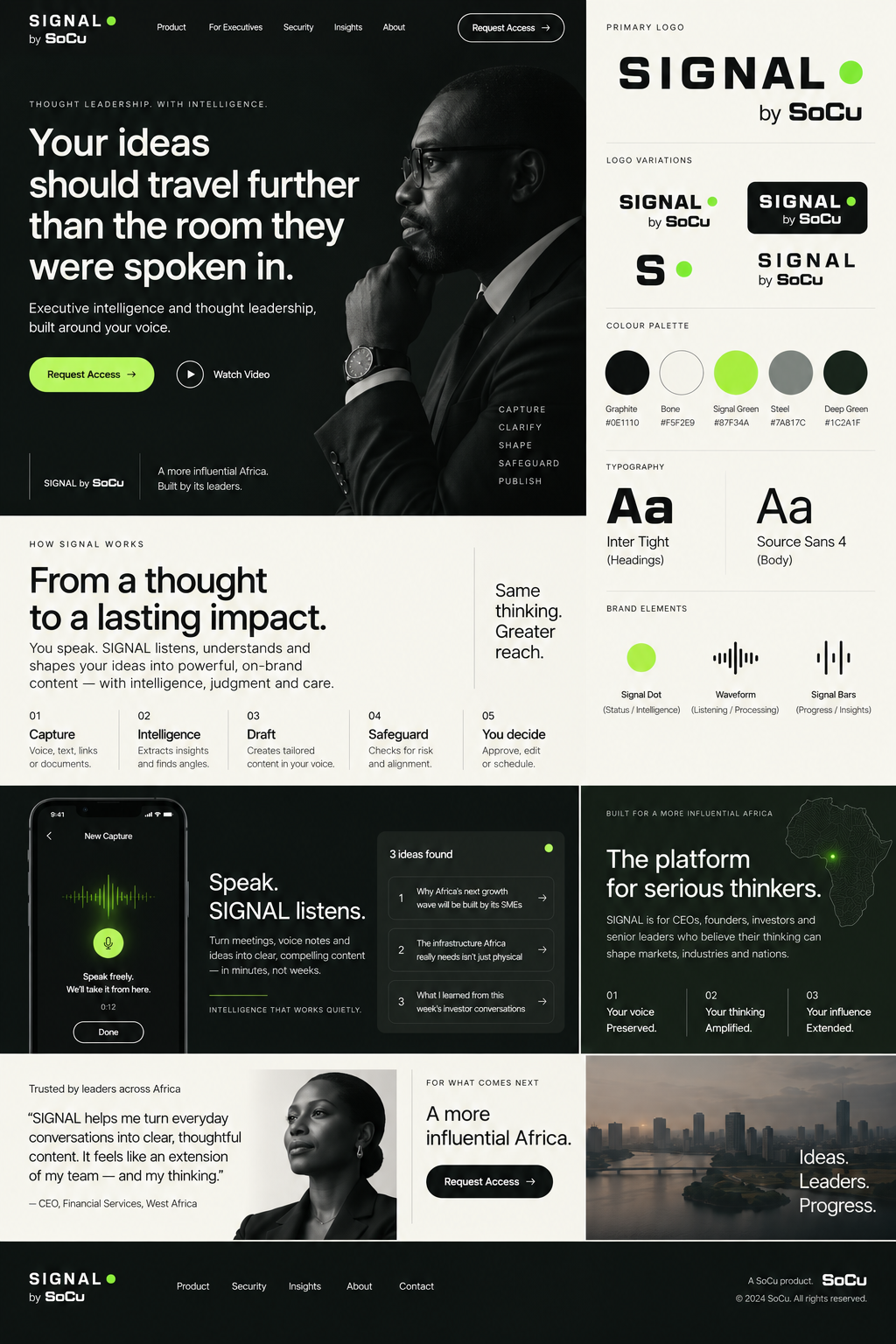 SIGNAL visual direction